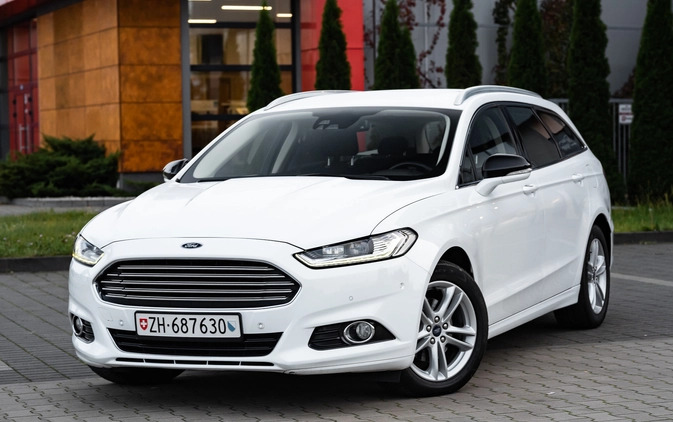 Ford Mondeo cena 55700 przebieg: 227000, rok produkcji 2017 z Dobrzyca małe 742